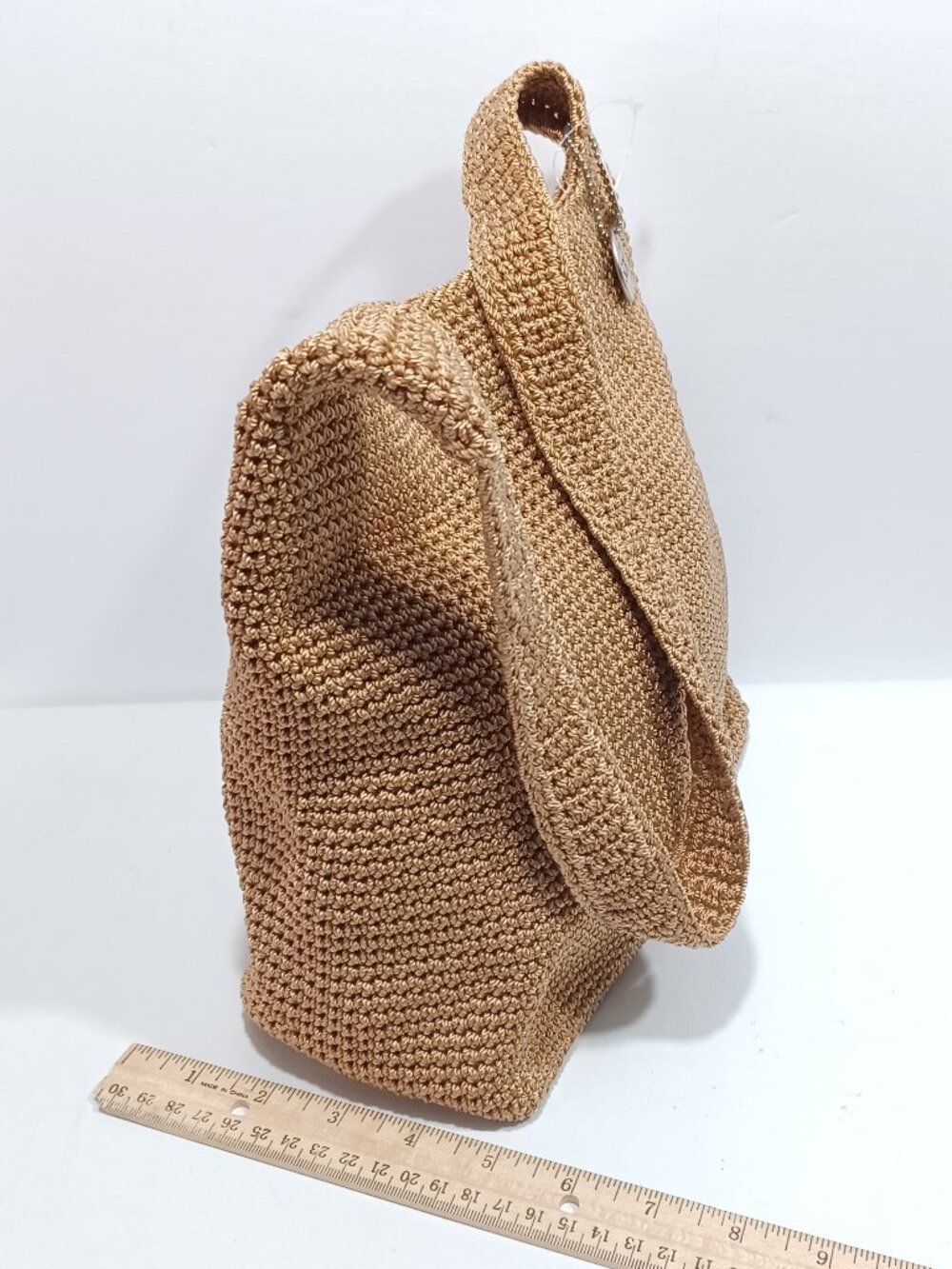 The Sak Crochet Elliot Lucca Tan Shoulder Bag Single Strap - Picture 11 of 12